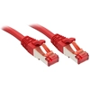 Image de Lindy 47738 Cat6 S/FTP cable, red, 10m patch cable