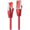 Image de Câble LINDY Cat.6 S/FTP Câble réseau Câble patch CAT6 rouge, 15m 47739