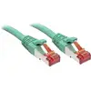 Image de Lindy - 47747 Rj45 Câble Réseau, Câble Patch Cat 6 S/ftp 1.00 M Vert Avec Cliquet D'Encastrement 1 Pc(s) C234631