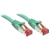 Image de Lindy - 47749 Rj45 Câble Réseau, Câble Patch Cat 6 S/ftp 2.00 M Vert Avec Cliquet D'Encastrement 1 Pc(s) C234341
