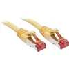 Image de Câbles Réseau Et Dac Lindy Cat.6 S/ftp Cable Yellow 2m Patch Cable
