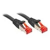Image de Lindy - 47776 Rj45 Câble Réseau, Câble Patch Cat 6 S/ftp 0.50 M Noir 1 Pc(s) R984061