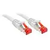 Image de Lindy - 47800 Rj45 Câble Réseau, Câble Patch Cat 6 S/ftp 20.00 M Blanc 1 Pc(s) R986011