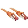 Image de Lindy - 47806 Rj45 Câble Réseau, Câble Patch Cat 6 S/ftp 0.50 M Orange Avec Cliquet D'Encastrement 1 Pc(s) C236831