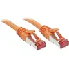 Image de Lindy - 47811 Rj45 Câble Réseau, Câble Patch Cat 6 S/ftp 5.00 M Orange Avec Cliquet D'Encastrement 1 Pc(s) C236381