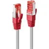 Image de LINDY Patchkabel Cat6 CrossOver S/FTP grau/rot 7.50m