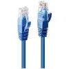 Image de Lindy - 48018 Rj45 Câble Réseau, Câble Patch Cat 6 U/utp 2.00 M Bleu 1 Pc(s) S239832
