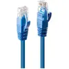 Image de Câble patch LINDY Cat6 U/UTP bleu 15m