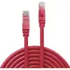 Image de Lindy - 48035 Rj45 Câble Réseau, Câble Patch Cat 6 U/utp 5.00 M Rouge Avec Cliquet D'Encastrement 1 Pc(s) C230341