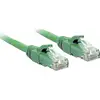 Image de Lindy - 48045 Rj45 Câble Réseau, Câble Patch Cat 6 U/utp 0.30 M Vert Avec Cliquet D'Encastrement 1 Pc(s) C242131