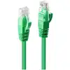 Image de Lindy - 48047 Rj45 Câble Réseau, Câble Patch Cat 6 U/utp 1.00 M Vert 1 Pc(s) S239332