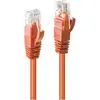 Image de Lindy 48105 Cat6 U/UTP Cable, orange, 0.30m