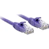 Image de 48124 Rj45 Câble Réseau, Câble Patch Cat 6 U/utp 3.00 M Violet Avec Cliquet D'Encastrement 1 Pc(s) C186461 - Lindy