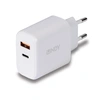 Image de Lindy 73424 chargeur d'appareils mobiles Universel Blanc Secteur Charge rapide Intérieure