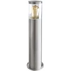 Image de HEITRONIC 500682 NAXOS Lampadaire extérieur LED E27 Acier inoxydable