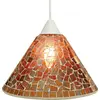 Image de Näve Leuchten Suspension MOSAIK avec E27 Suspension MOSAIK avec E27 - Suspension mosaïque, lampe suspendue en verre en vert, douille E27