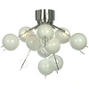 Image de Näve 1085123 Plafonnier - Boule de cristal ; Douille : G9 ; Couleur : blanc