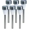 Image de Lampe solaire de jardin avec piquet de terre (6 pièces) Lampe solaire d'extérieur 4135006