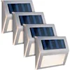 Image de Applique murale extérieure solaire, jeu de 4 lampes de chemin Lumière d'escalier Lampe solaire 5282104