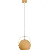 Image de Suspension, métal, jaune, D 25 cm