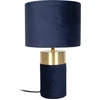Image de Näve E14 Lampe de table BORDO Ø18cm bleu 3189512