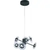 Image de Näve LED Suspension DISCUS Ø57cm 48W blanc chaud noir dimmable 6137722