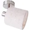 Image de Applique murale, naturel, abat-jour en tissu, 1 flamme, H 19 cm