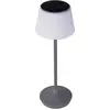 Image de Lampe de table sans fil Extérieur Lampe de table solaire à intensité variable Lampe solaire grise 5310716