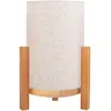Image de Näve 5311527, Beige, Naturel, Plastique, Textile, Bois, Universel, 1,5 W, LED, 2900 K