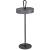 Image de NÄVE Lampe de table LED 5315316, 3W, 250lm, 3000K, accu, magnétique, gris