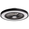Image de Naeve Arioso Ventilateur De Plafond Led Cct À Intensité Variable, Noir, 3 000-6 500 K, Télécommande, Fonction Minuterie