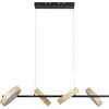 Image de Näve Leuchten LED Suspension TESSA avec LED Platine dimmable LED Suspension TESSA avec LED Platine dimmable Suspension - LED Suspension "TESSA" almond, lampe à suspendre de style rétro, en métal et plastique beige, hauteur 150 cm, dimensions 110 x 52 cm, Incl. LED - dimmable - changeur CCT - capteur tactile