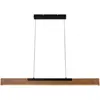 Image de Produit de seconde main Lampe suspendue en cuir Näve Wilma Lampe suspendue Lampe à suspendre Bois Longueur 122 cm Dimm577
