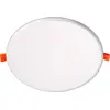 Image de Spots encastrés - Spot LED "SUMA", diamètre : 21,5 cm, lampe encastrée de style fonctionnel, en métal et en plastique, de couleur blanche, profondeur : 3,2 cm, diamètre : 21,5 cm, avec LED intégrée, variateur inclus