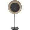 Image de Lampes solaires - Lampe "SOLAN" 4 en 1 : batterie, solaire, table et suspension. Hauteur : 41,5 cm. Couleur : beige. Lampe d'extérieur de style design, en métal et en plastique. Dimensions : 20 x 11,8 x 41,5 cm. Plaque LED, variateur intégré, capteur tactile