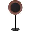 Image de Lampes solaires - Lampe "SOLAN" 4 en 1 : batterie, solaire, table et suspension. Hauteur : 41,5 cm. Couleur : mocha mousse. Lampe d'extérieur de style design, en métal et en plastique, de couleur marron. Dimensions : 20 x 11,8 x 41,5 cm. Plaque LED, variateur intégré, capteur tactile