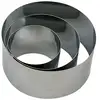 Image de Lares 6024 Moule Cercle Dessert Inox Argenté 10 Cm