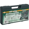 Image de BRÜDER MANNESMANN GREEN LINE 29032 Jeu d'outils, 47 pièces, en coffret