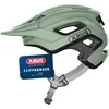 Image de ABUS Casque de VTT CliffHanger - Casque pour vélo conçu pour les sentiers exigeants - avec de grandes ouvertures de ventilation et un système de sangle TriVider - pour hommes et femmes - vert, taille S