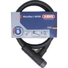 Image de Antivol à câble blindé ABUS Steel-O-Flex Microflex 6615K - avec support SCMU - câble en acier avec blindage par douilles en acier - niveau de sécurité ABUS 5 - 85 cm