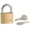 Image de Cadenas En Laiton Massif Abus 60/50 - Anse Acier Cémenté - Double Verrouillage - 2 Clés