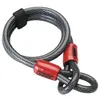 Image de Câble En Acier Cobra 2 Boucles - Abus Noir