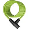 Image de Antivol à câble spiralé ABUS Star 4508K/150 - Antivol vélo en câble spiralé de 8 mm - Niveau de sécurité ABUS 2 - Vert