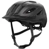 Image de Casque de ville ABUS Urban-I 4.0 - casque de vélo avec lumière arrière rechargeable, 2 modes d'éclairage, visière, ouverture tressée et fermeture magnétique - pour jeunes, femmes et hommes - taille L, noir