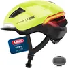 Image de Casque de vélo ABUS HYP-E - Casque avec lumière frontale, lumière arrière et lumière clignotante - convient aussi pour faire du vélo sur E-Bike et S-Pedelec - pour jeunes et adultes - taille S, Signal Jaune