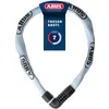 Image de Antivol à chaîne ABUS Tresor 6807C - Antivol à combinaison avec boulon de 360°, chaîne en acier de 7 mm d'épaisseur, code à 4 chiffres - Antivol vélo niveau de sécurité 7 - longueur 110 cm, bleu