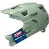 Image de ABUS MTB-Helm YouDrop FF - Casque Fullface pour enfants et adolescents - pour l'initiation au VTT - avec mentonnière amovible - Vert, taille S