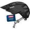 Image de Casque de VTT ABUS MoDrop - Casque de vélo robuste avec une bonne ventilation, idéal pour les vététistes - Ajustement personnalisé - Unisexe - Noir, taille S