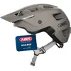 Image de Casque de VTT ABUS MoDrop - Casque de vélo robuste avec une bonne ventilation, idéal pour les vététistes - Ajustement personnalisé - Unisexe - Gris, taille L