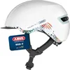 Image de ABUS Urban Helm HUD-Y - avec feu arrière LED magnétique et rechargeable & fermeture magnétique - Casque de vélo cool pour tous les jours - pour femmes et hommes en occasion ou reconditionné
